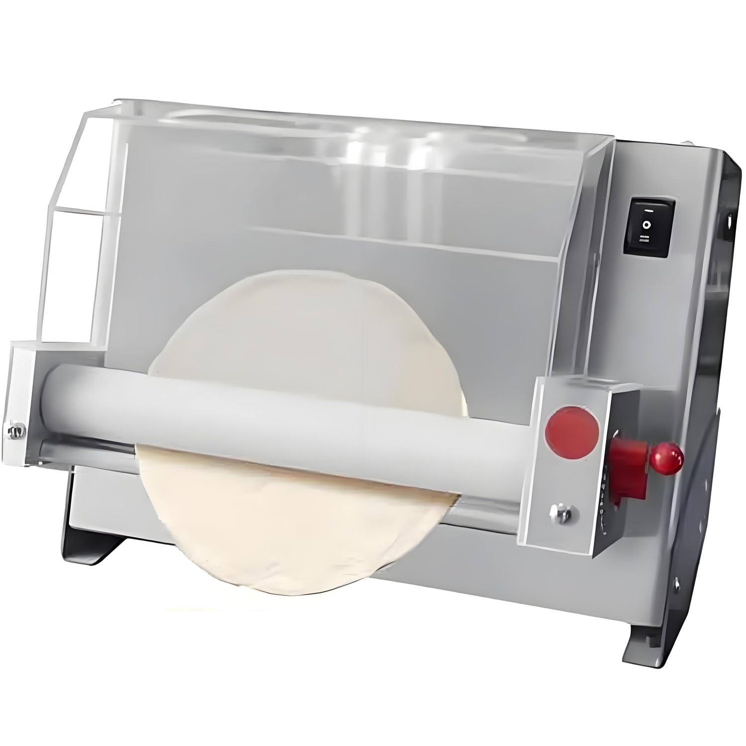 Sfogliatrice Pizza,Laminatoio Impasti Pizza Acciaio Inox 450 W 30cm