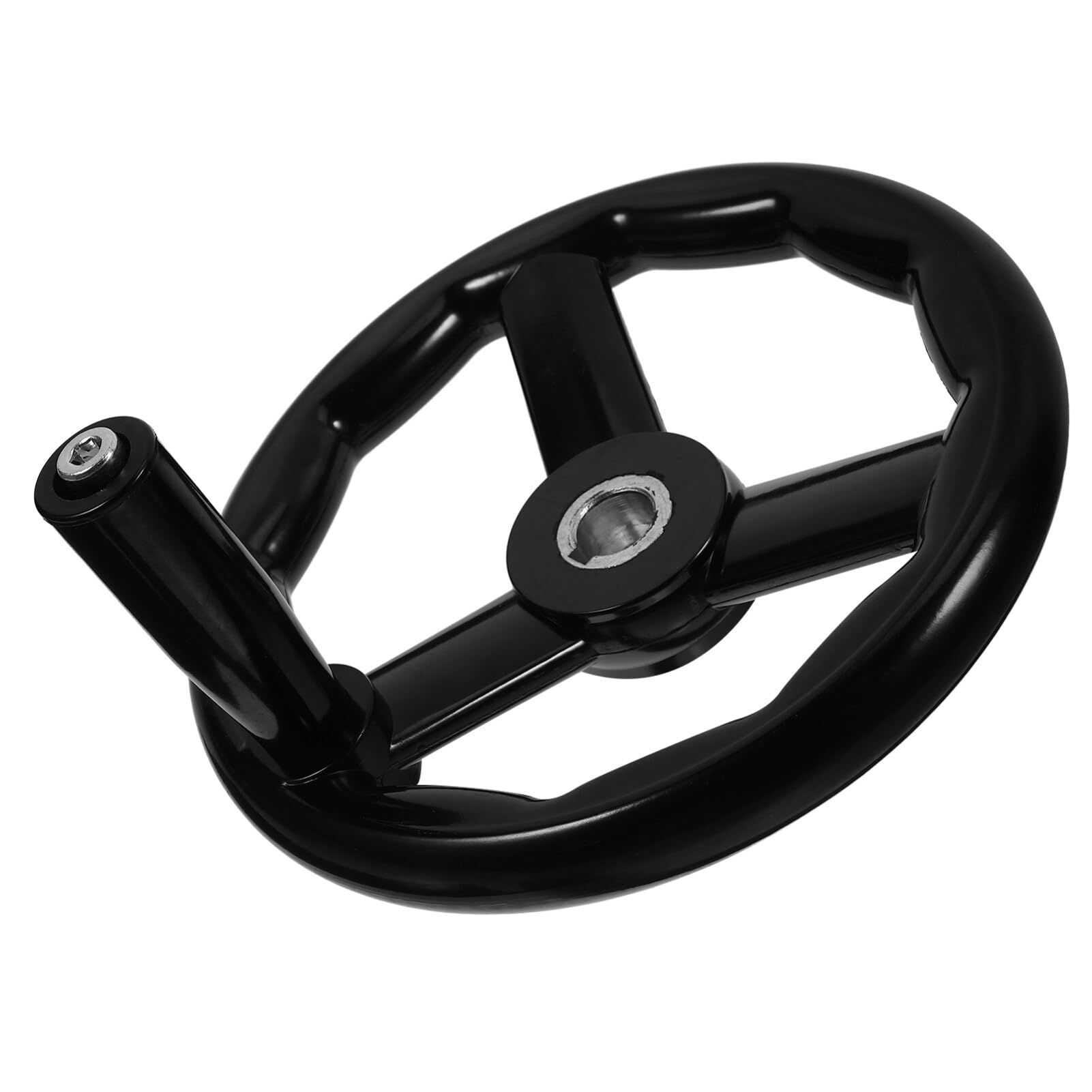 SOLUSTRE Lathe Hand Wheel Three Spoke Hand Wheel Milling Machine Hand Wheel Rotary Hand Wheel