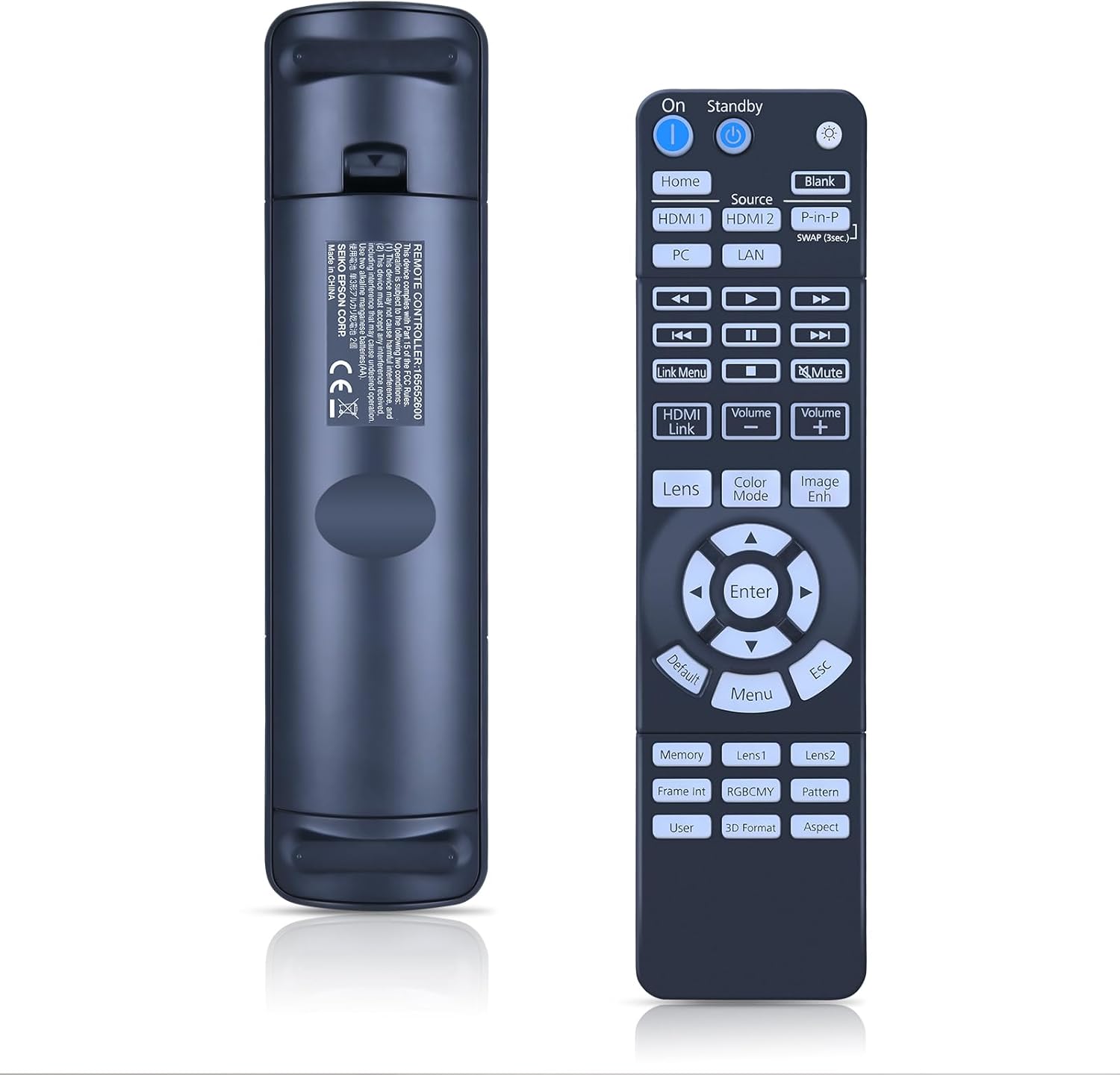 New Replacement Remote Control fit for Epson Home Cinema 4000 4010 H932A 5040UB 5040UBe 5050UBe