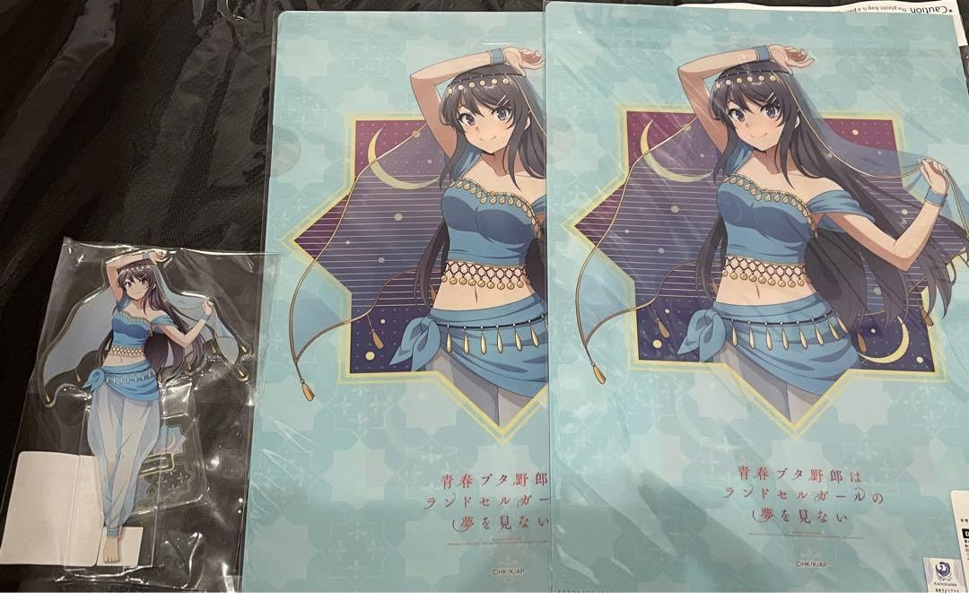 DMMスクラッチ A賞 青春ブタ野郎 桜島麻衣 B2布ポスター 青ブタ 青春ブタ