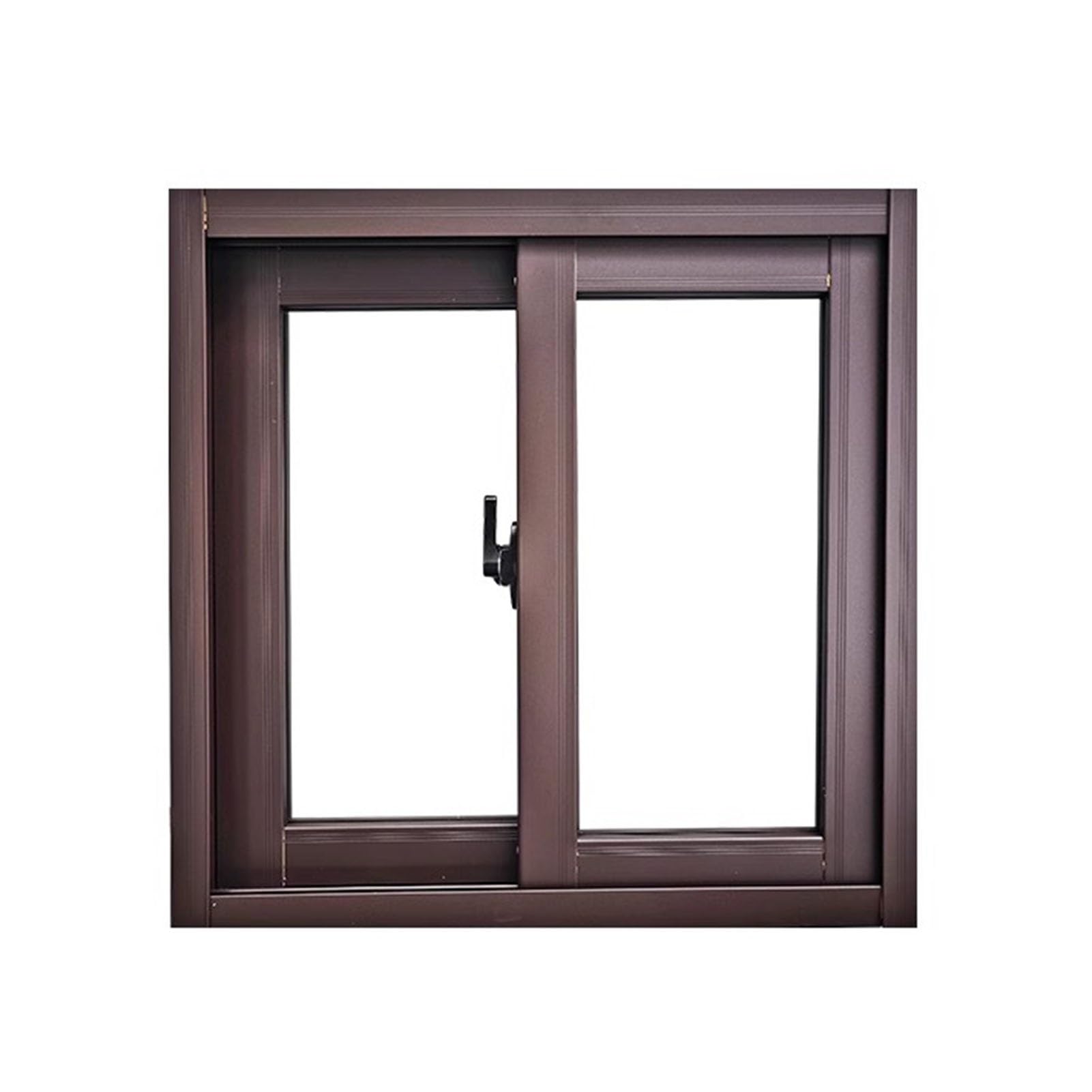 Ventana protectora de aluminio para gallineros y sótanos con vidrio templado 40x40