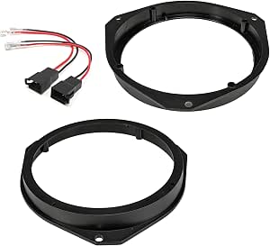 Kit Adaptateurs Haut-Parleurs 16,5 Cm Pour Renault, Nissan, Dacia, Smart – Montage Facile