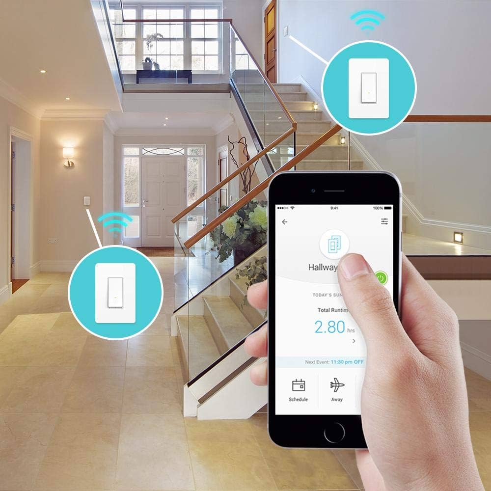 Kasa 3 Way Smart Switch by TP-Link, Wifi Light Switch Compatible