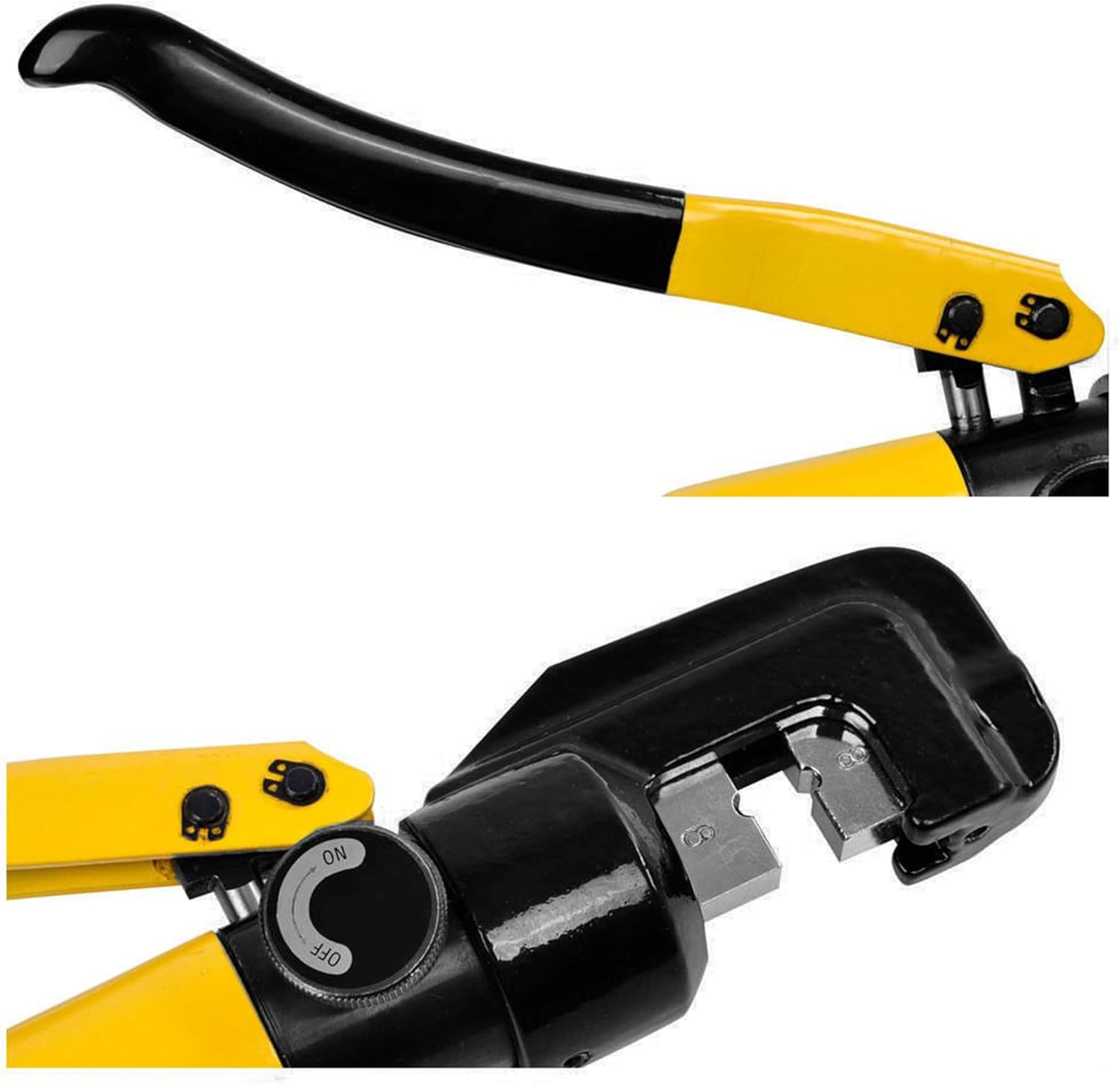 6 Tons Hydraulic Wire and Cable Lug Terminal Crimping Connection Tool with 9 Pairs of Dies