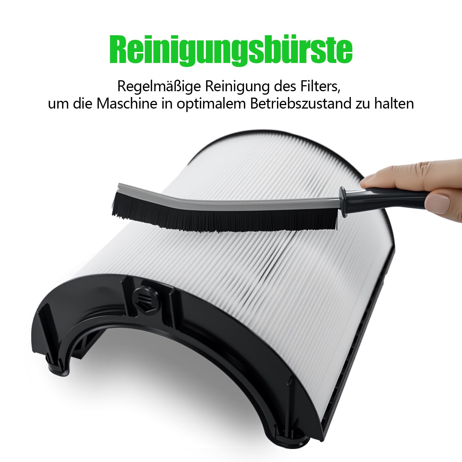 Filtro HEPA 2 in 1 e filtro a carbone attivo per purificatore d'aria DP04 HP04 HP06 HP07 HP09 PH01 PH02 PH03 TP04 TP06 TP07 TP09,360°Glass H13 Grade True HEPA e filtro di ricambio a carbone