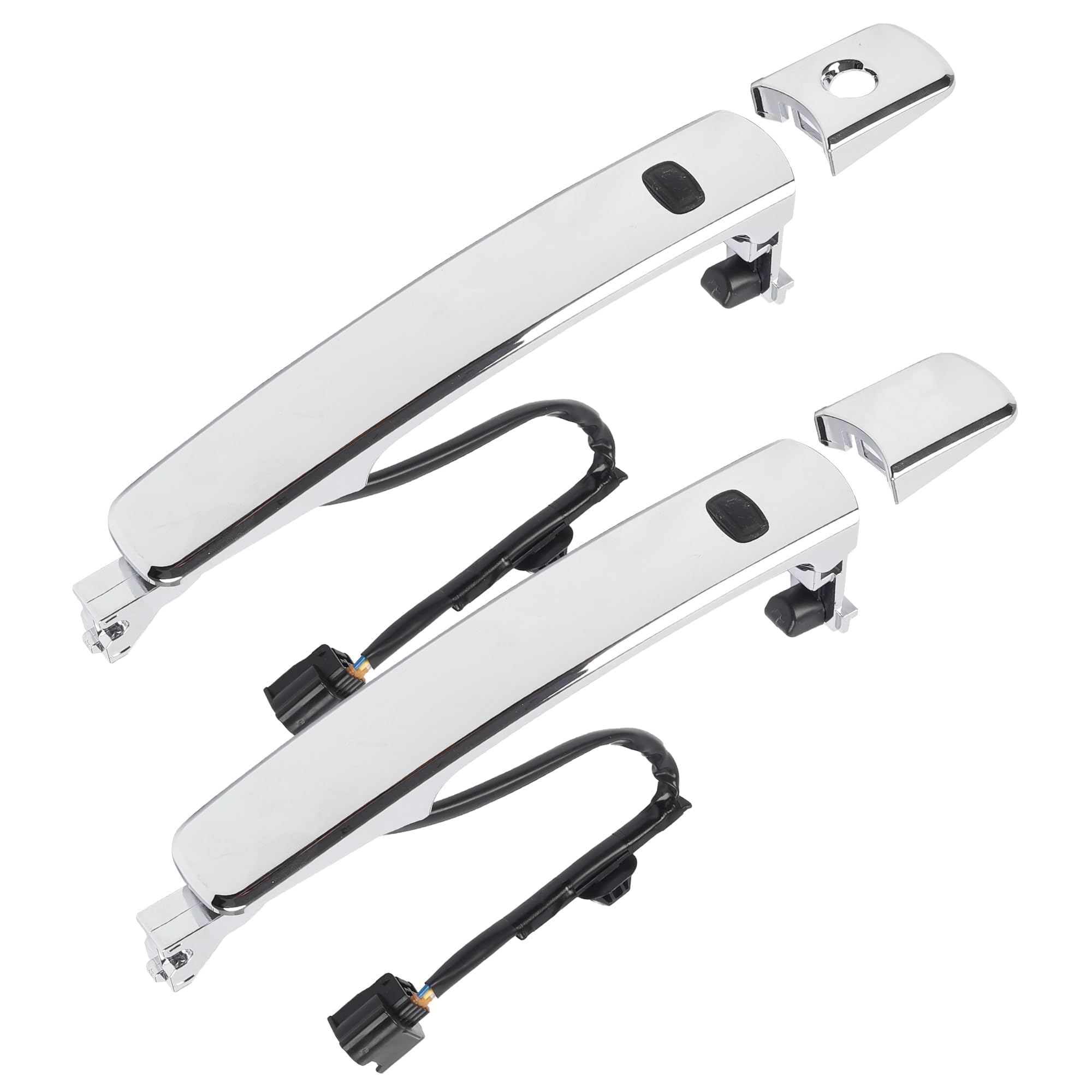 Amazon.com: Dasbecan 2PCS Front Exterior Door Handle Smart Entry