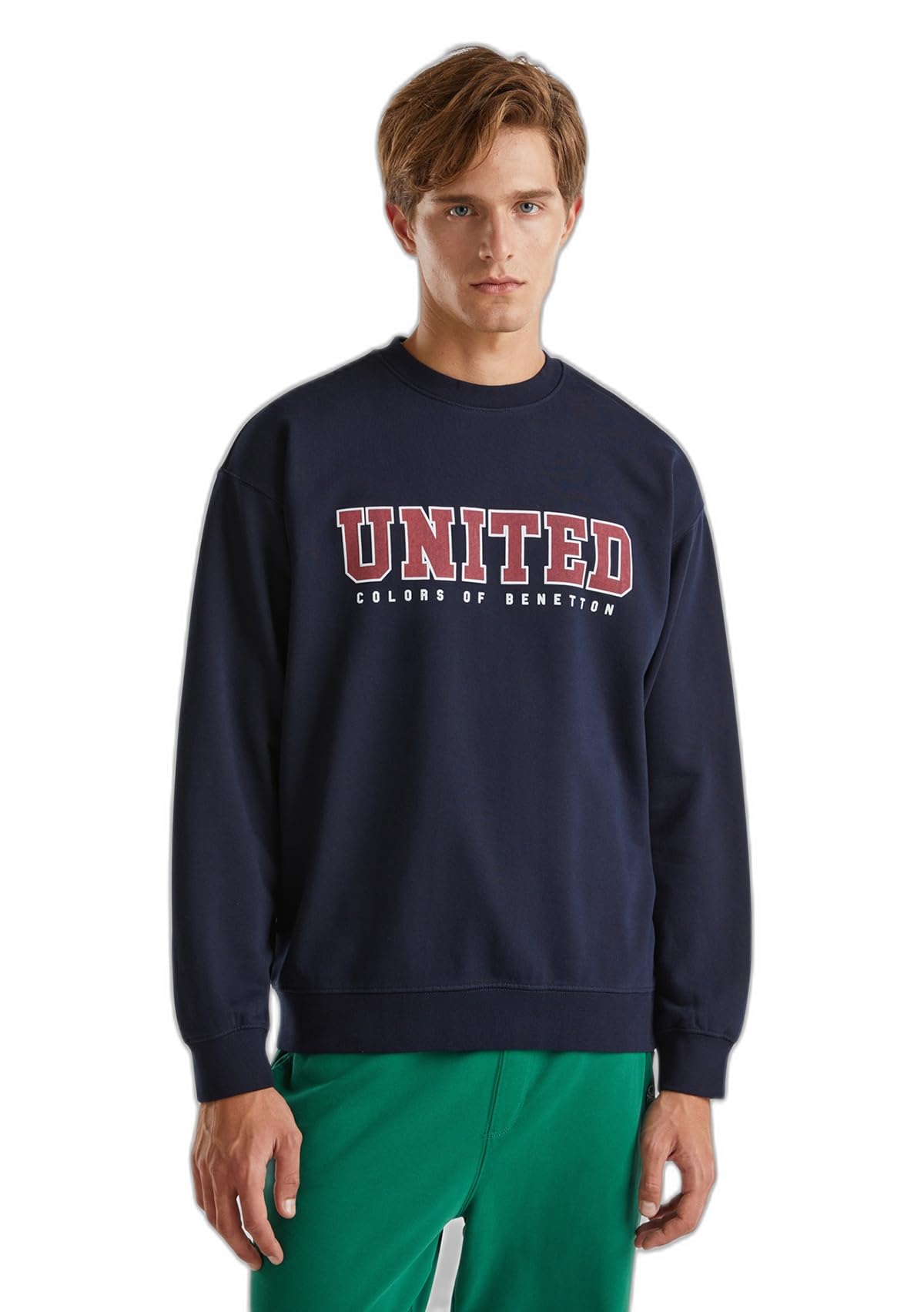 Sweat à capuche Benetton homme aux finitions soignées et coton premium - 4