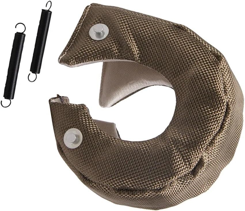 CAR T3 Cover For Thermal Heat Shield With Fastener Springs Turbo Chargers Part Turbocompresor(Khaki)
