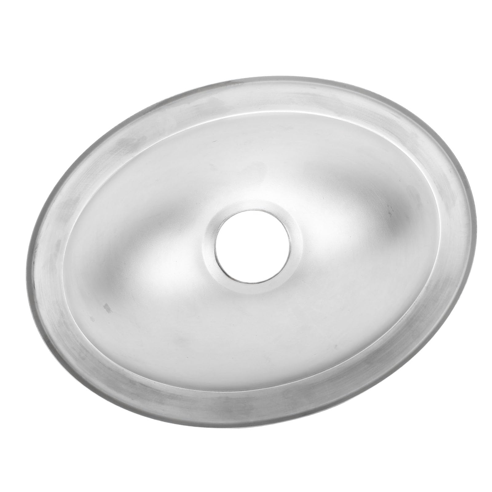 Lavello Rotondo in Acciaio Inossidabile 304 Lucidato a Specchio con Foro di Scarico da 40mm Installazione a Filo per Ottimizzare lo Spazio Ideale per Barche e Piccole Cucine Lavello Resistente e