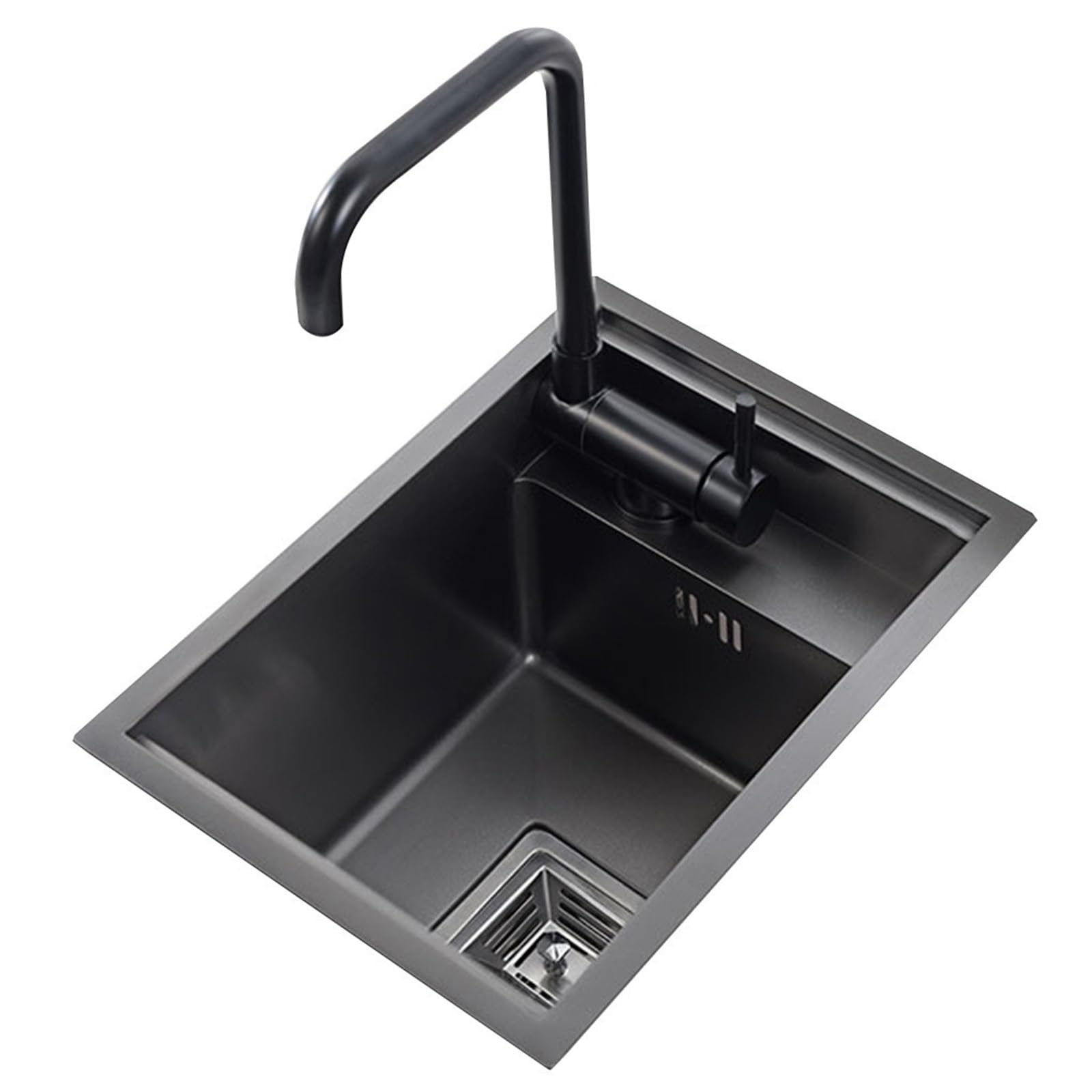 Mini sifone nascosto in acciaio inox, piccolo scarico invisibile per cucina, balcone, bar, piano di lavoro con copertura, design salvaspazio, facile installazione