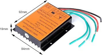Efficient 5000W Wind Turbines Generator Charge Controller, DC 12V/24V/48V Waterproof Battery Charge Controller