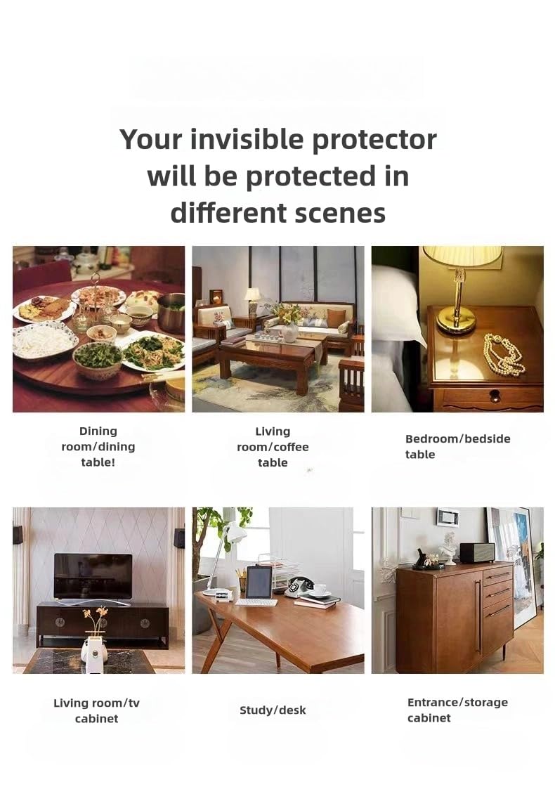 Clear Table Cover Protector, Clear Desk Mat, Table Protector