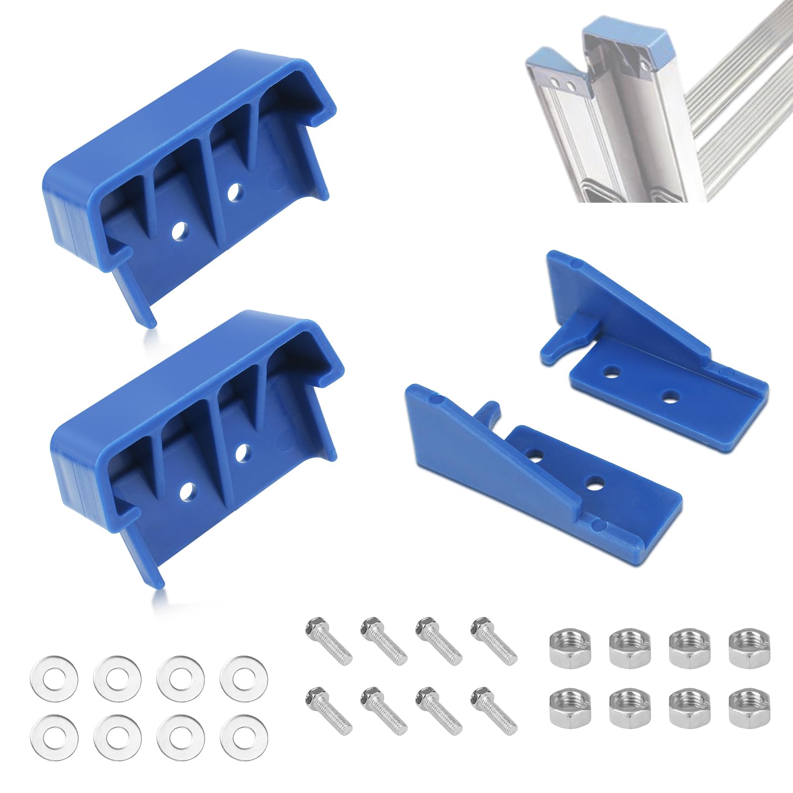 D1100 Series End Cap Kit for Wer-ner Ladder Extension Accessories