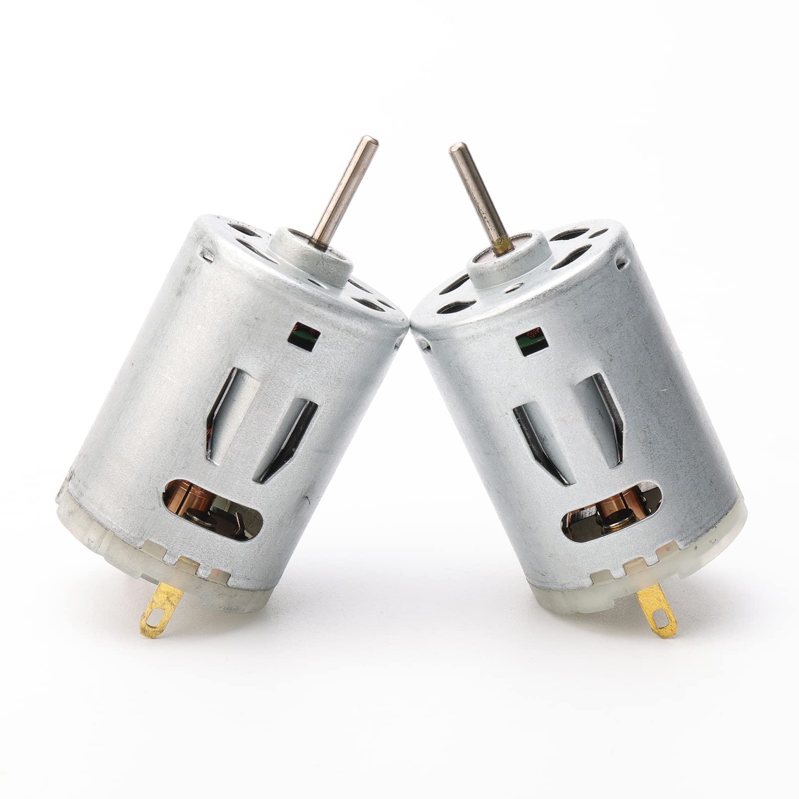 1pc Doppio Albero DC 12V 24V Motoriduttore A Vite Senza Fine 5-470 RPM Coppia Elevata Massima 70KG Autobloccante Velocità Regolabile Motore Avanti Indietro (Color : 160rpm, Size : 24V - Foto 2