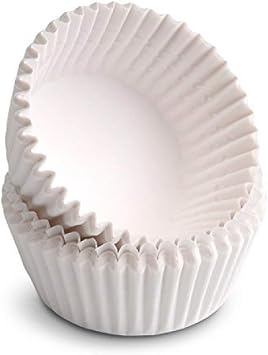 Babycakes 100 Count Paper Mini Cupcake Liners, White