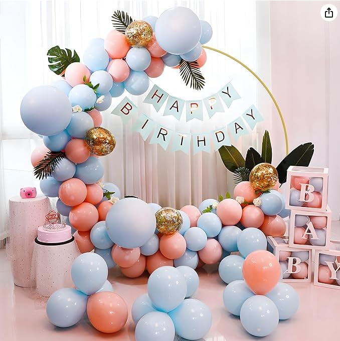 50% Off Wedding Arch Round Backdrop Stand - Gold Metal Frame - Image 5