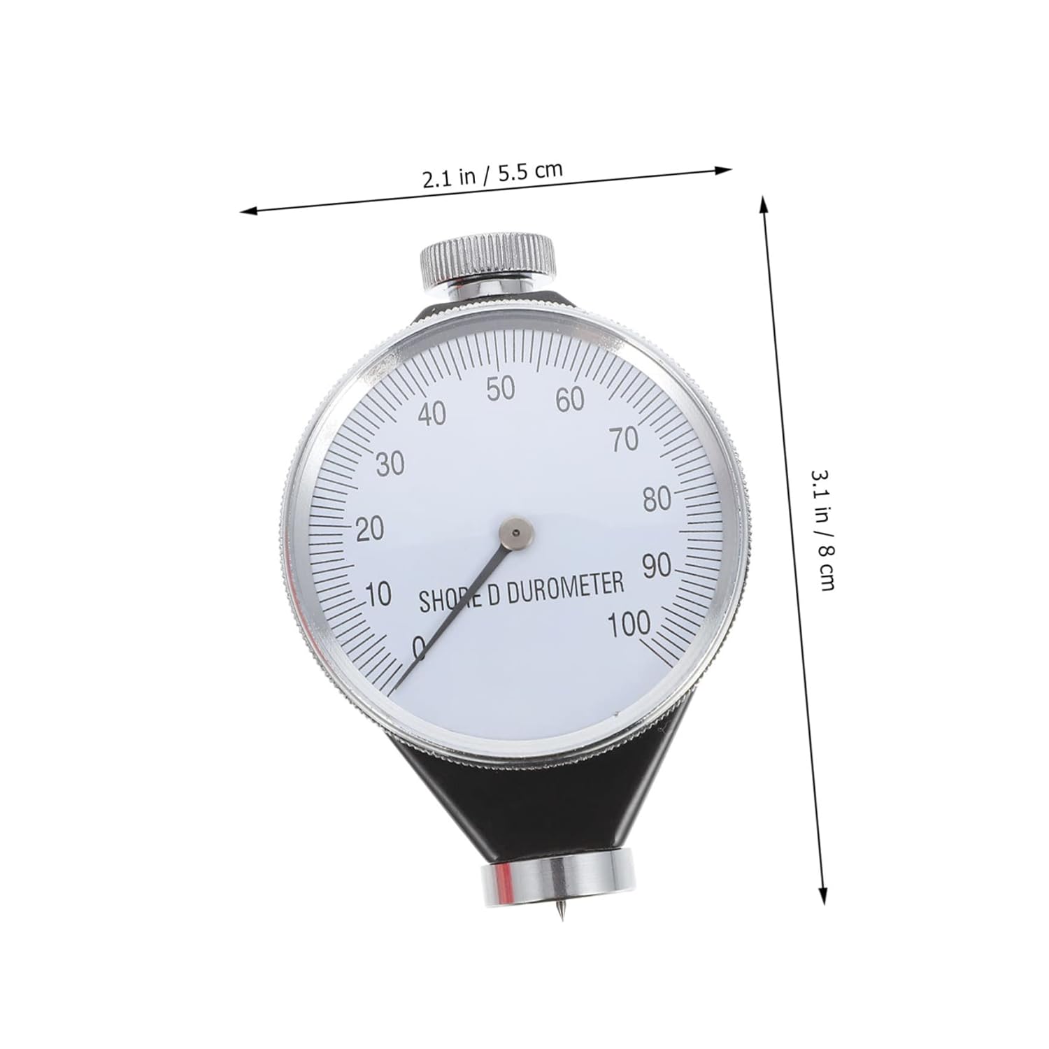 Durometer Type d Hardness Tester Portable High Accuracy Polished Surface for Safe Use