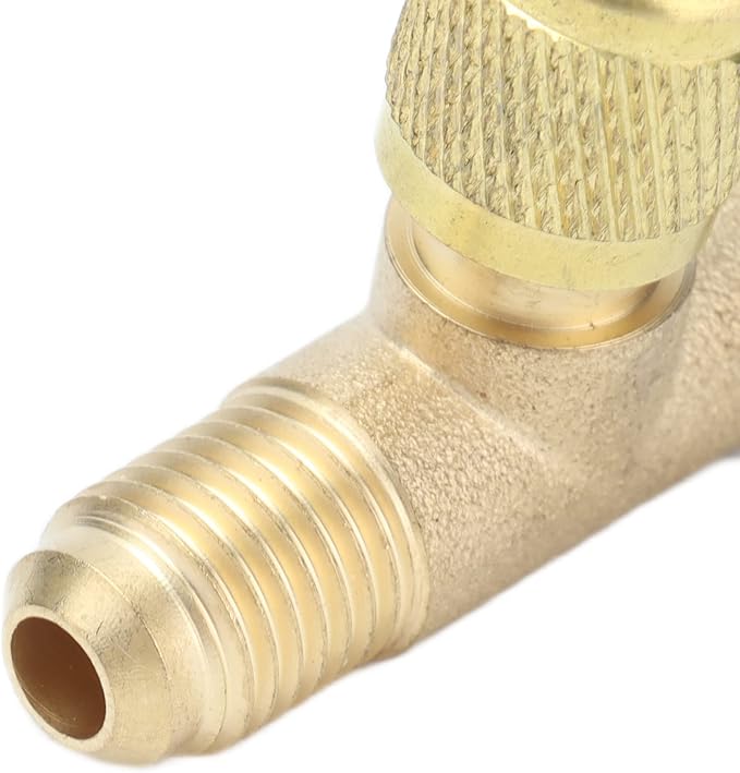 Válvula de bola de 1/4 pulgada SAE para aire acondicionado R410A R134A miniatura 7