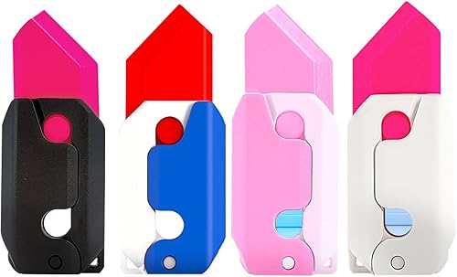 Paquete de 4 juguetes para ansiedad de gravedad con impresión 3D, juguetes de plástico EDC Fidget para niños y adultos, juguete para aliviar la