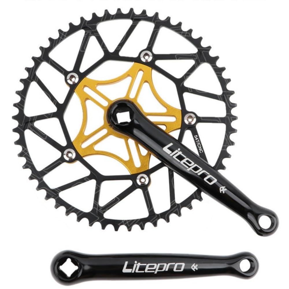 Amazon | Liteproクランクチェーンホイール自転車クランクセット