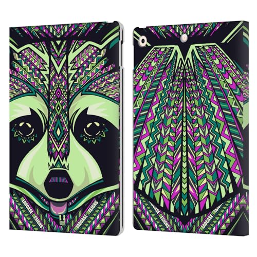 Étui iPad 10.2 2021 élégant en cuir style aztèque pour votre protection de tablette au quotidien