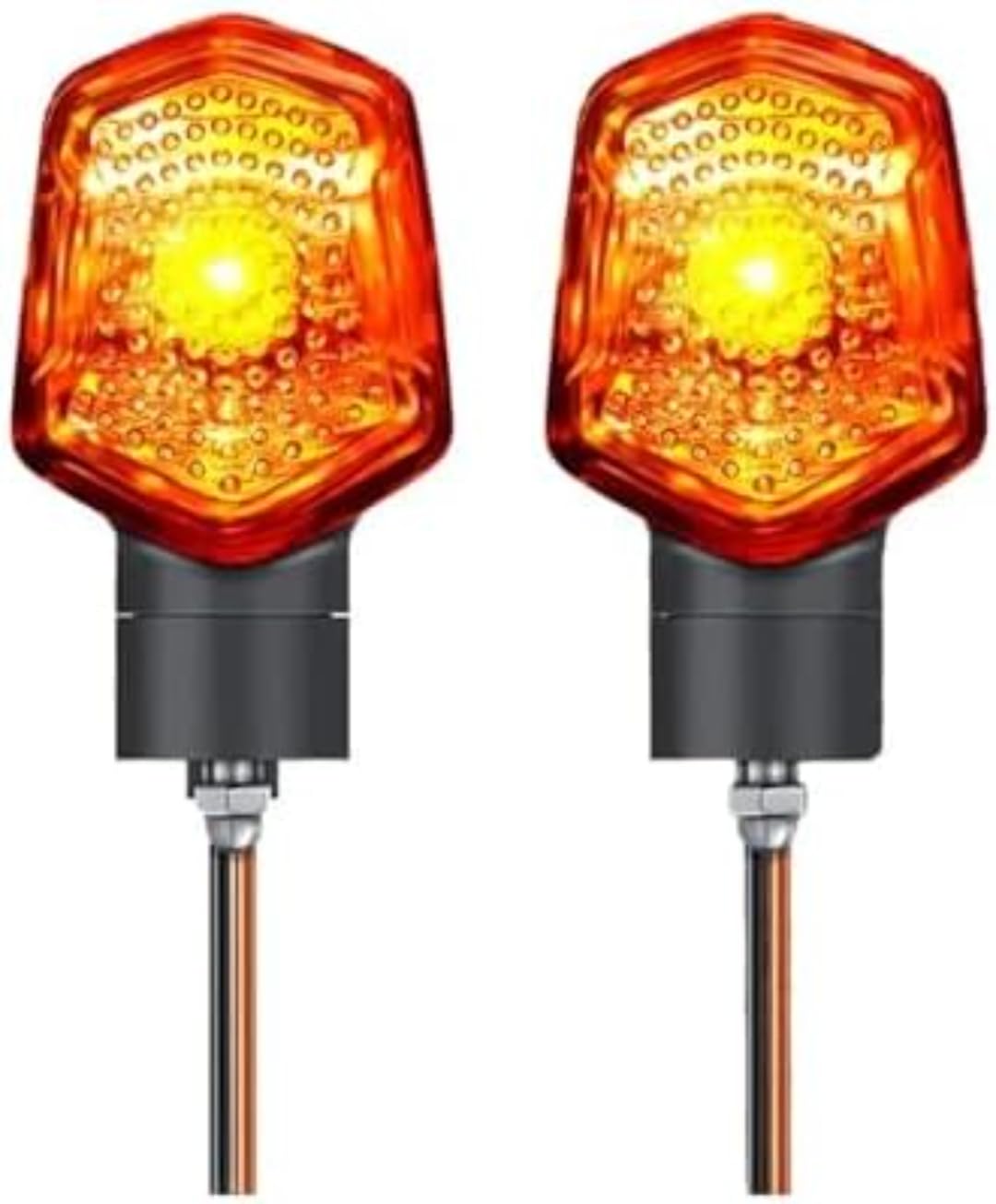 Mini uniwersalne wskaźniki Dla Msx125 M3 Kierunkowskazy motocyklowe 2 szt. Kierunkowskazy motocyklowe przednie tylne uniwersalne akcesoria motocyklowe Lampa sygnalizacyjna Dc 12v Światła