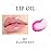 KYDA Hydrating Lip Glow Oil, Moisturizing Lip Oil, Glossy Transparent Plumping Lip Gloss, Tinted Lip Oil for Lip Care and Dry Lips-Raspberry