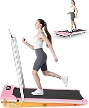 HomeFitnessCode Laufband Walking Pad mit Neigung - Laufbänder Laufpad mit Steigunng unter Schreibtisch Gehband Band Walkpad Walkband Treadmill für Zuhause Büro