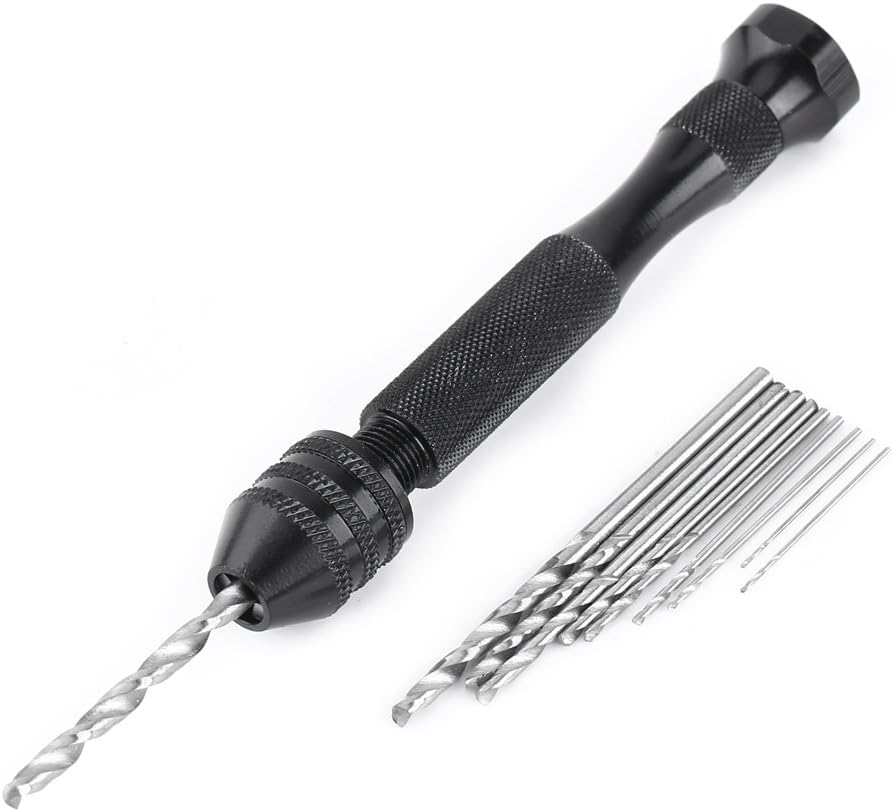 Hand Drill Bits Set Hand Drill Espreas Gas Mini Pin Vise Hand Drill Twist Drill Bits