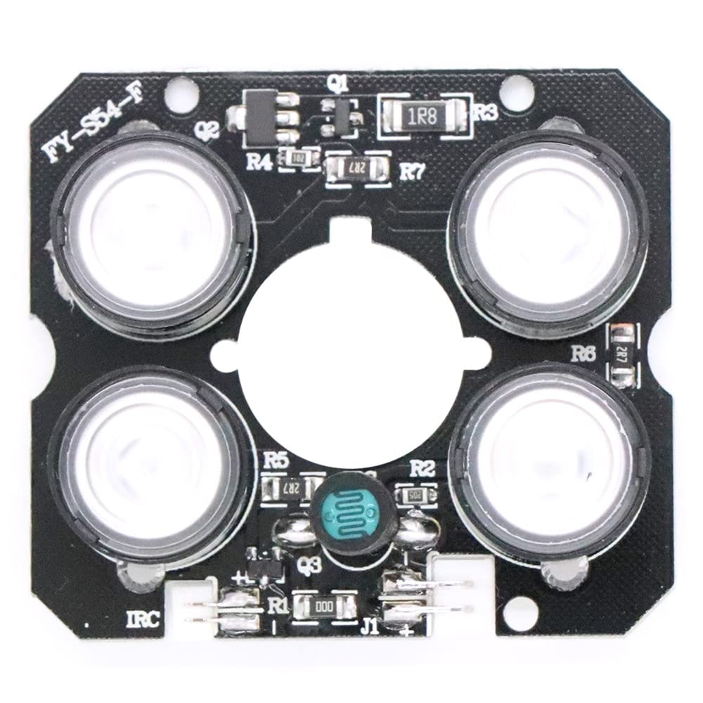 illuminatore infrarosso di IR del Bordo di Matrice di 850nm LED con la Gamma di IR Fino a 30m per Tutti i Tipi di Moduli della Macchina Fotografica, CC 12V di Potere