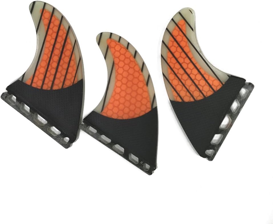 Surfboard fins Single Tab G7/G5 Honeycomb+Carbon+Fiberglass Tri fins