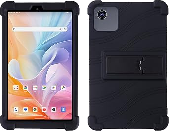For ALLDOCUBE iPlay 60 mini case, ALLDOCUBE iPlay 60 mini cover, 8.7 inch Pokaas Silicone Cover, Tablet Case, Soft Silicone TPU Case, 4 Corner Protection, Stand Function, Washable, Anti-Scratch