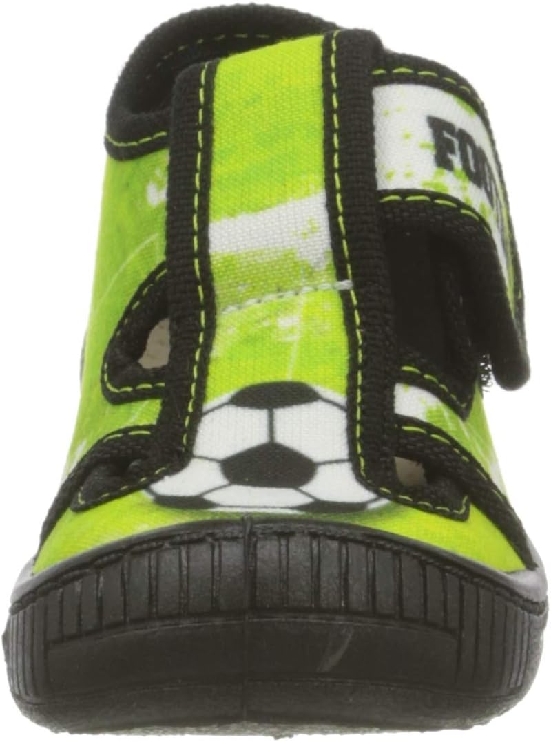Beck Boy's Hausschuhe Mule, Grün, 13 Little Kid