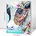 DIY Oil Painting Paint by Number Kits DIY Canvas Painting by Numbers Acrylic Oil Painting for Adults Kids Arts Craft for Home Wall Decor (Colourful Cow)