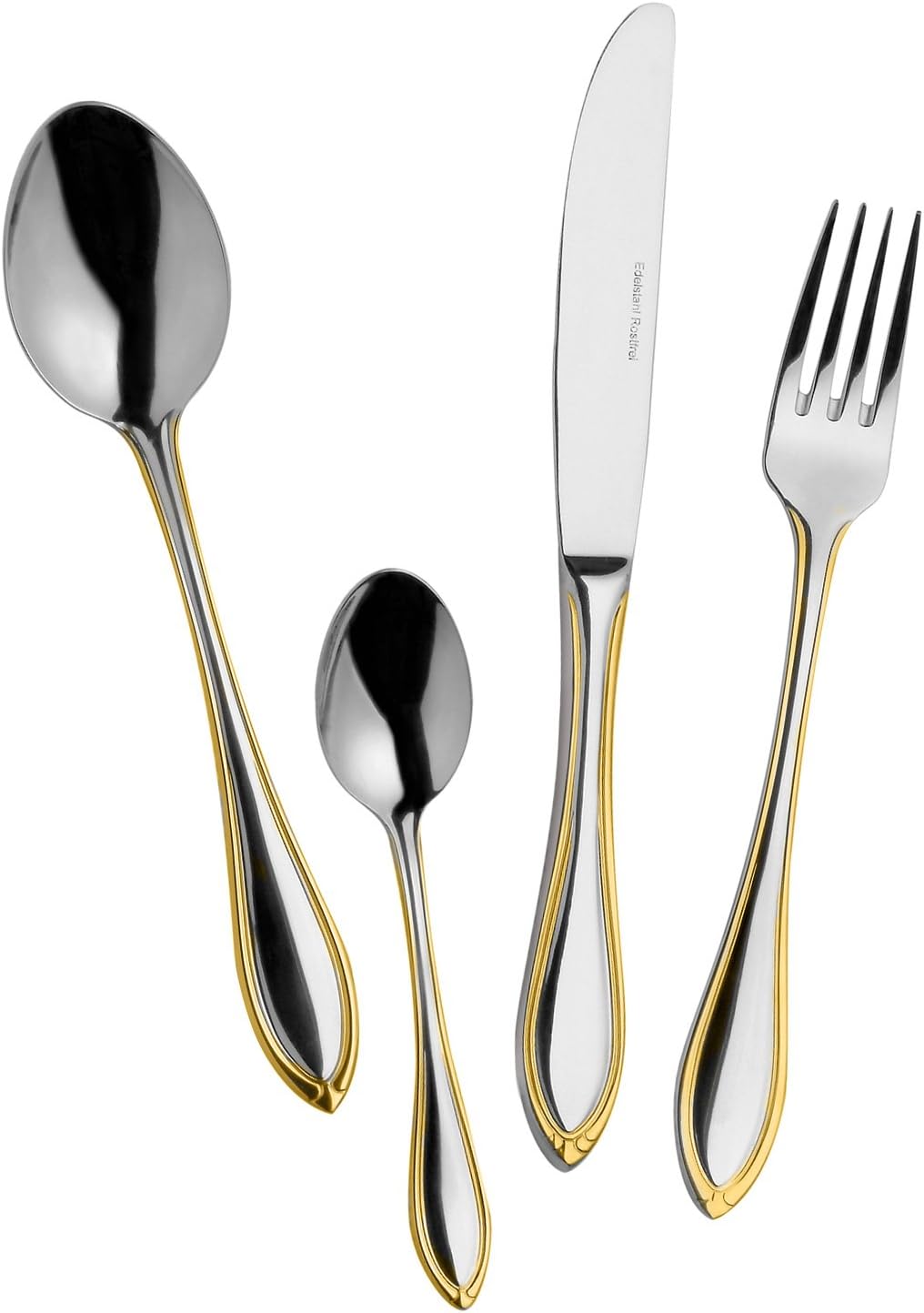Mulex 200355DV Boston DV/60 Piece Cutlery Set 60 Pieces 18/0 Polished in Gift Box