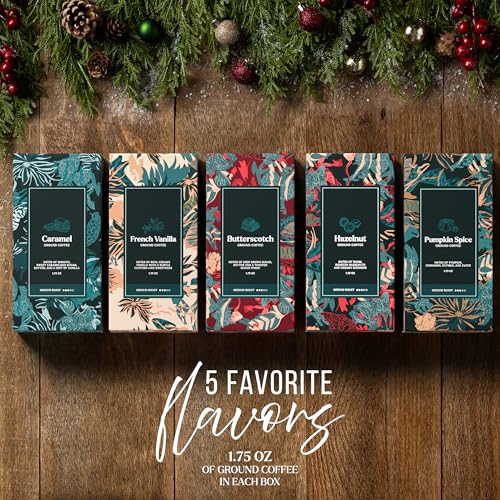Coffee Gift Set with Mug & Flavors