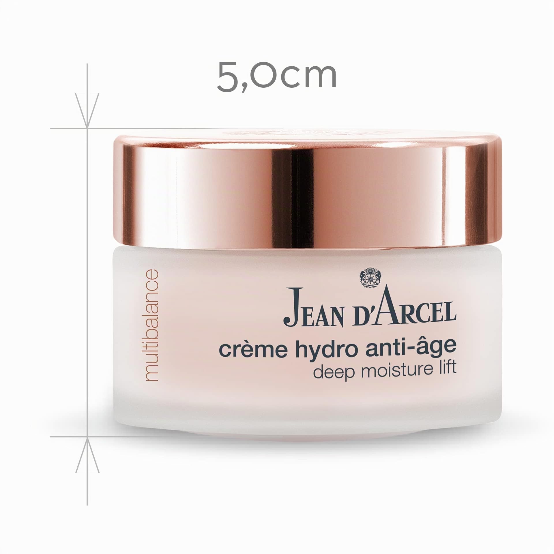 JEAN D'ARCEL - MULTIBALANCE - crème hydro anti-âge - Intensive 24h Feuchtigkeitspflege - Für eine strahlende, ebenmäßigere Haut - 50ml