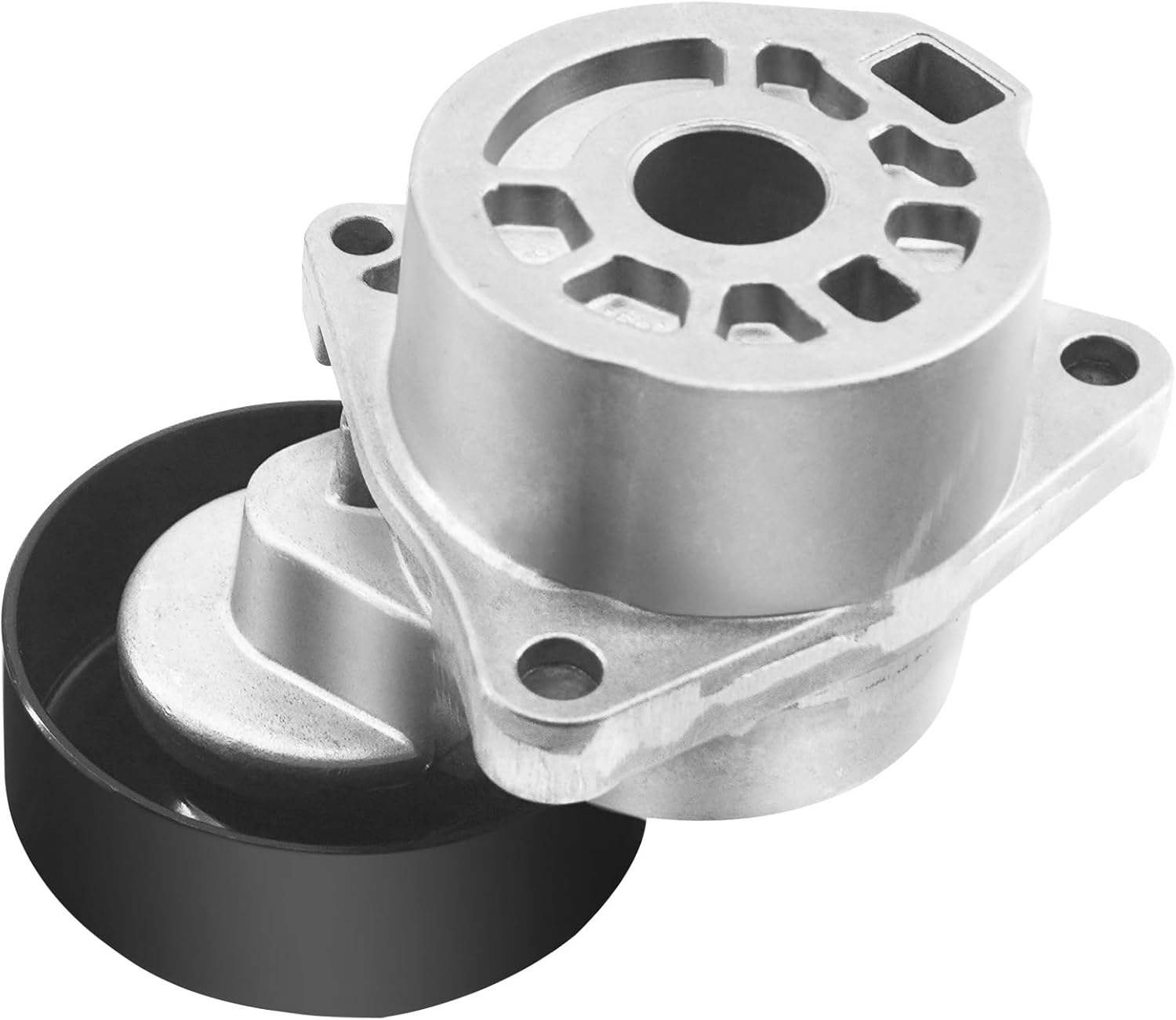 BUYMACHINERYPARTS 38284 Drive Belt Tensioner Assembly with Pulley, Compatible with 2007-2012 Nissan Altima Sentra, For 2008-2013 Rogue (For L4 2.5L,No Hybrid) Replacement for 119558J000 534035910