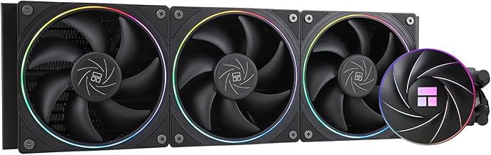 THERMALRIGHT Aqua Elite 360 ARGB V2 CPU Water Cooler, 360 Aio CPU Cooler, 3 x 120 mm PWM Fans, S-FDB Bearing, ARGB Fine Aperture Effect, for AMD/AM4/AM5, Intel LGA1150/1151/1200/2011/1700/2011