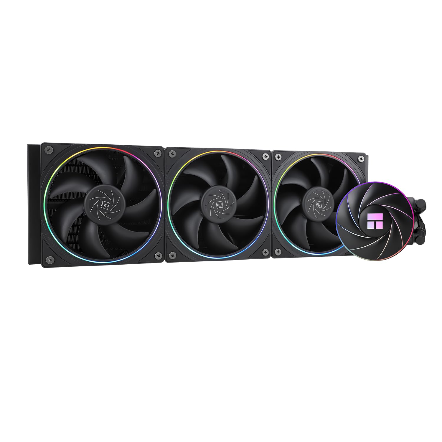 THERMALRIGHT Aqua Elite 360 ARGB V2 CPU Water Cooler, 360 Aio CPU Cooler, 3 x 120 mm PWM Fans, S-FDB Bearing, ARGB Fine Aperture Effect, for AMD/AM4/AM5, Intel LGA1150/1151/1200/2011/1700/2011