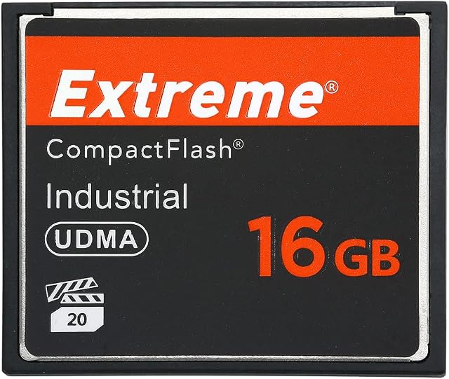 Extreme 16GB Compact Flash Memory Card, Original CF Card for Professional Photographer, Videographer, Enthusiast