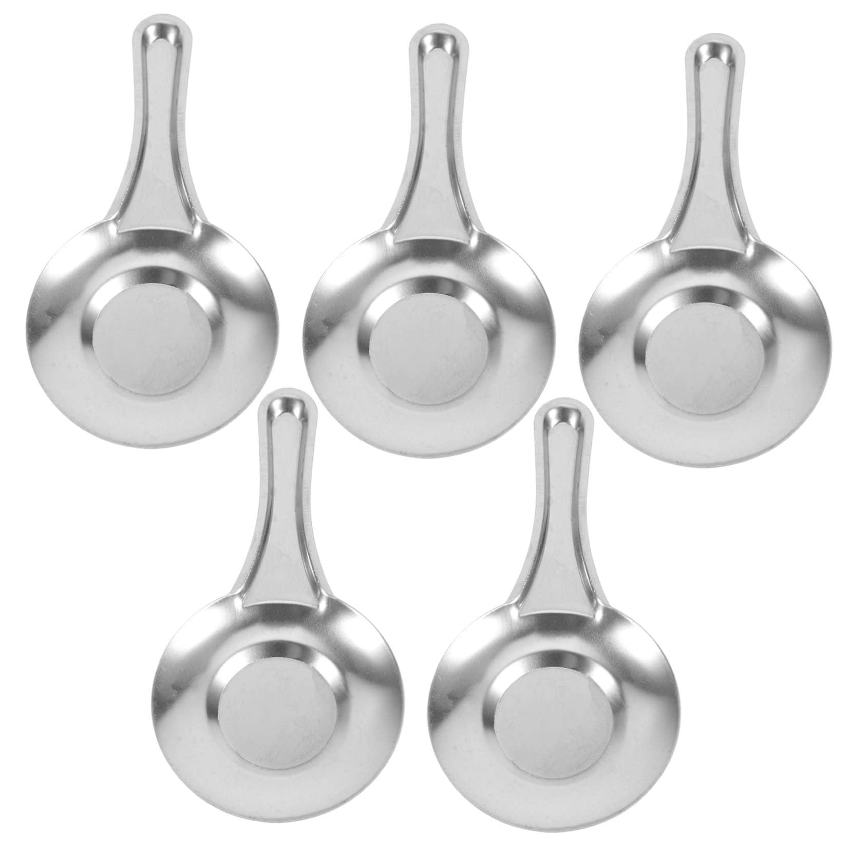 ERINGOGO 5pcs Stainless Steel Candle Snuffer Safe Wick Extinguisher with Handle for Effortless Accessory for Candle Enthusiasts