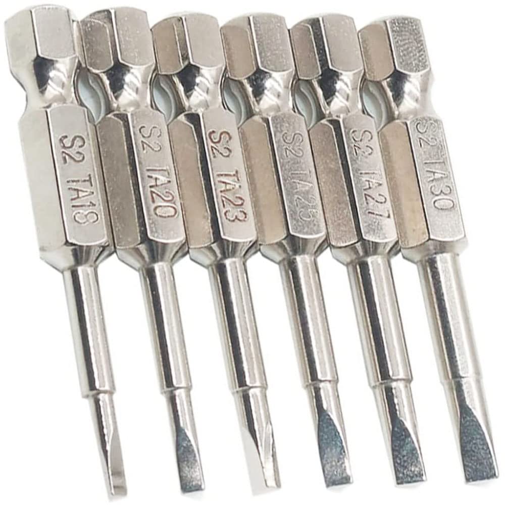 Fongmore 5-teiliges Schraubendreher-Bit-Set – Dreieck-Kopf, Magnetisch, S2-Stahl