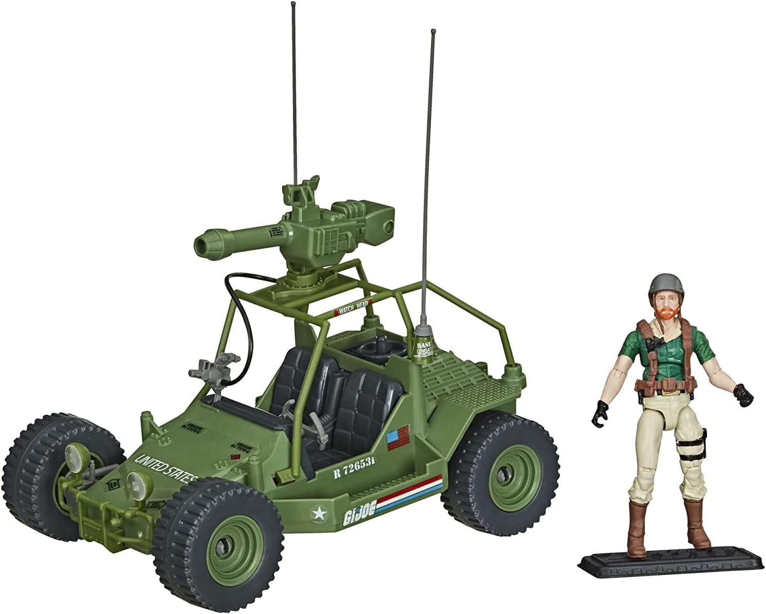 G.I. Joe Retro A.W.E. Striker Exclusive Vehicle with 3.75-Inch Crankcase Figure