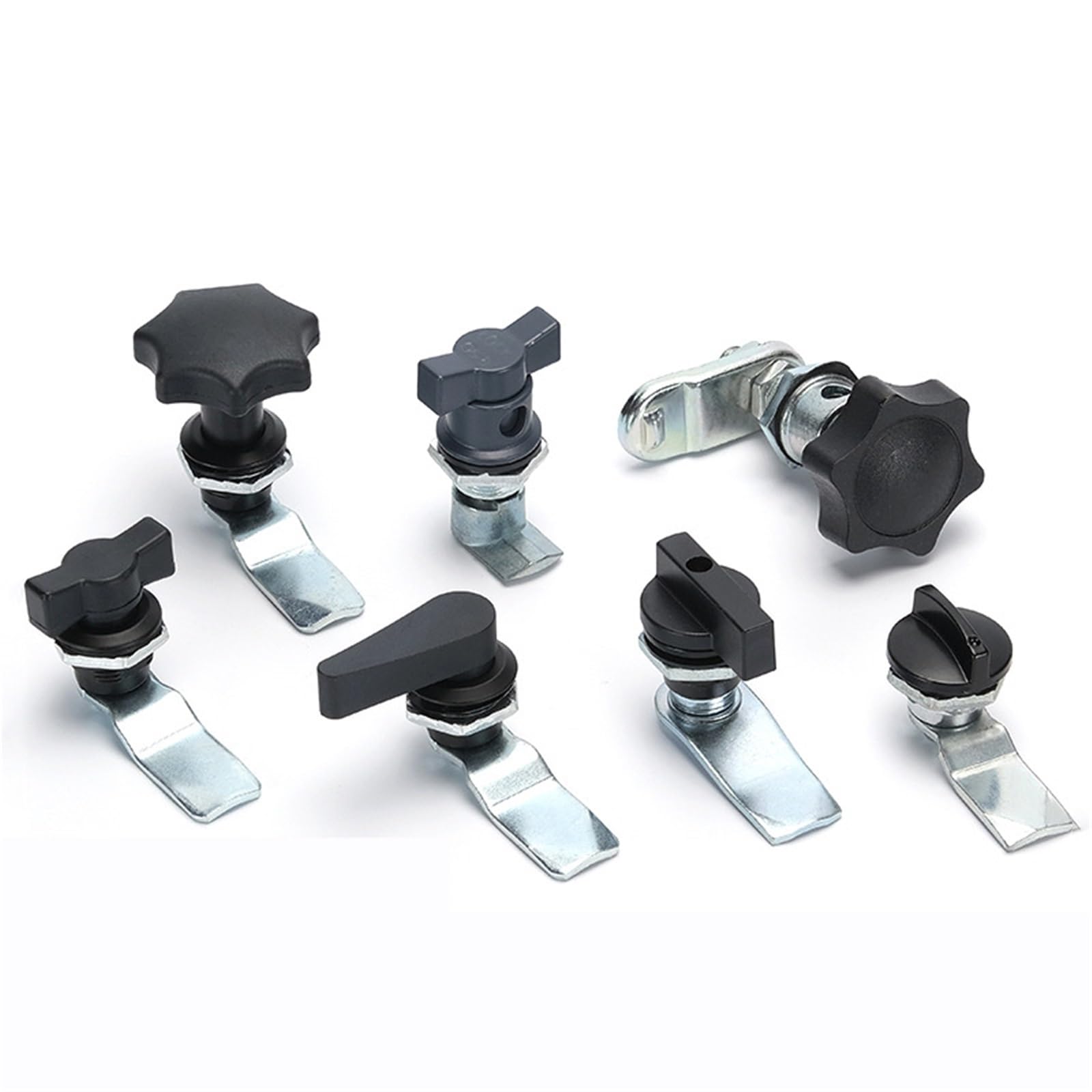 Ntbpeyzvqf Ms714-1 714 Keyless Cabinet Cam Lock Cylindrical Tongue Distribution Door 1Pcs(Ms714-1)