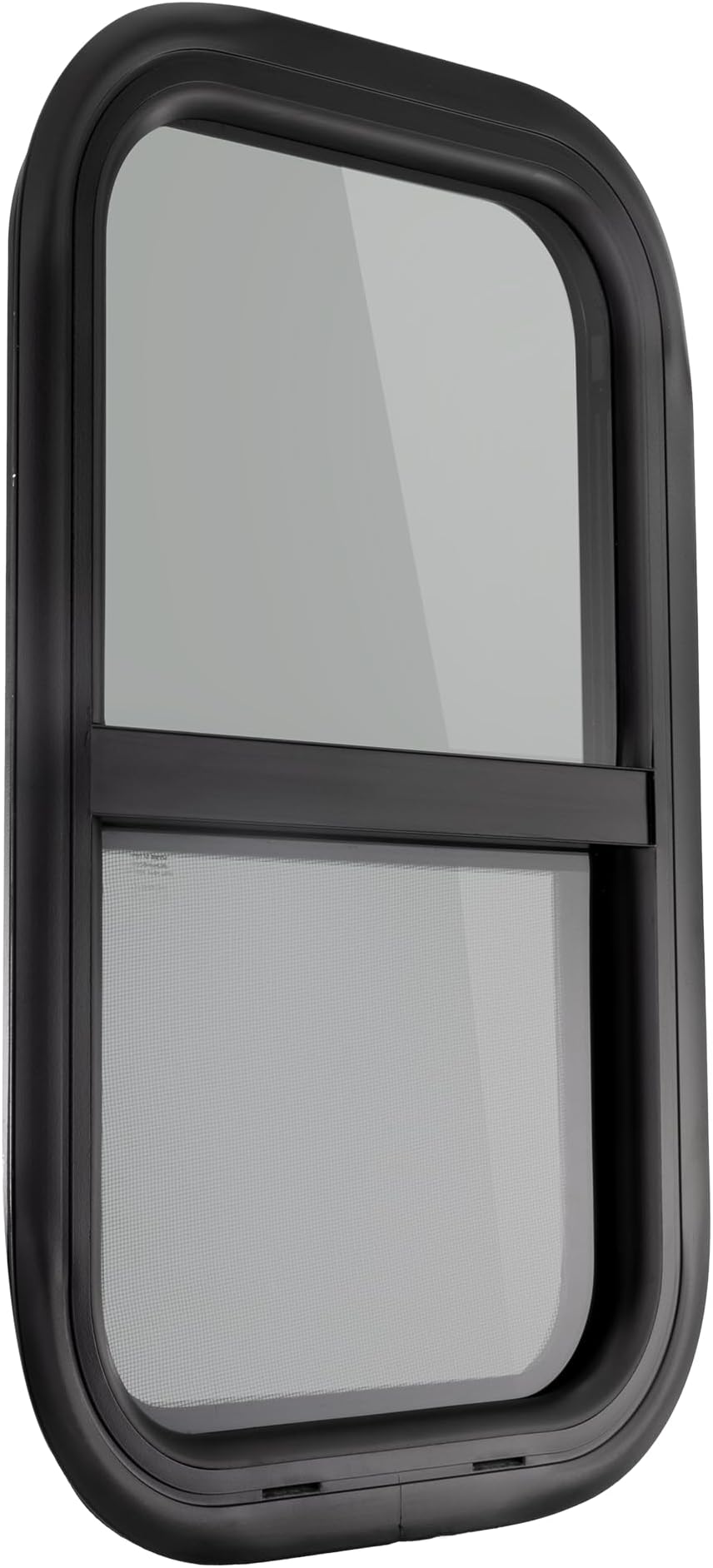 RV Window | 14"W x 22"H | Teardrop Style | Vertical Sliding | RV Window Replacement | Made in USA