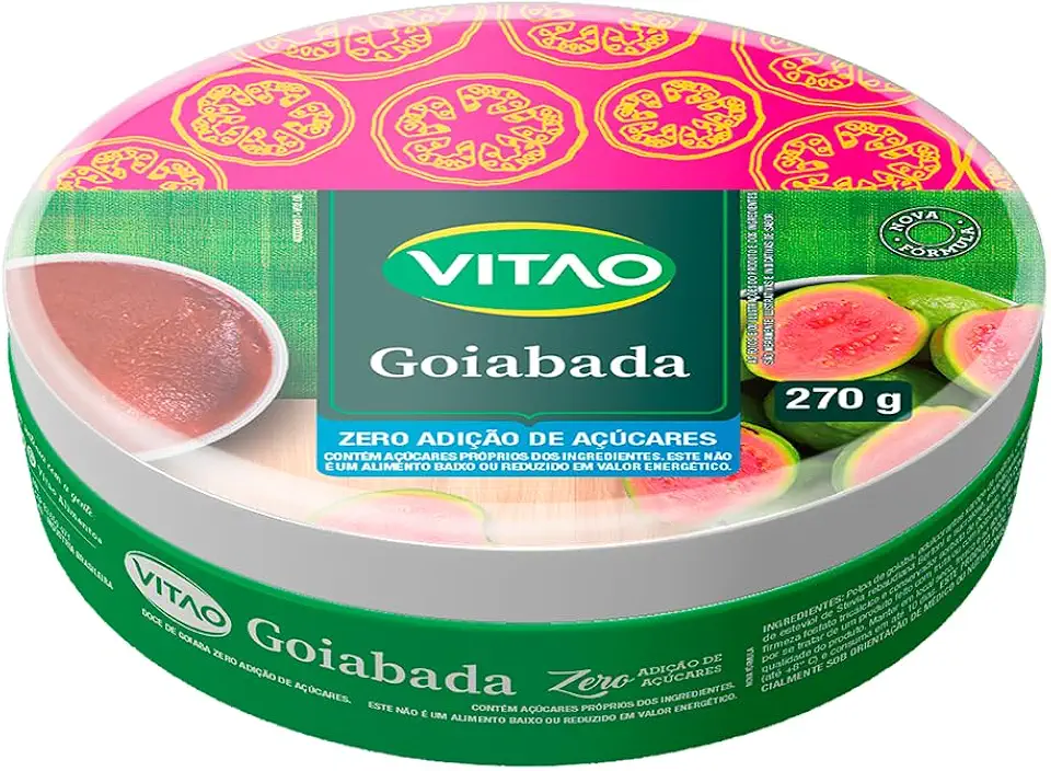 Vitao Goiabada Zero Pote