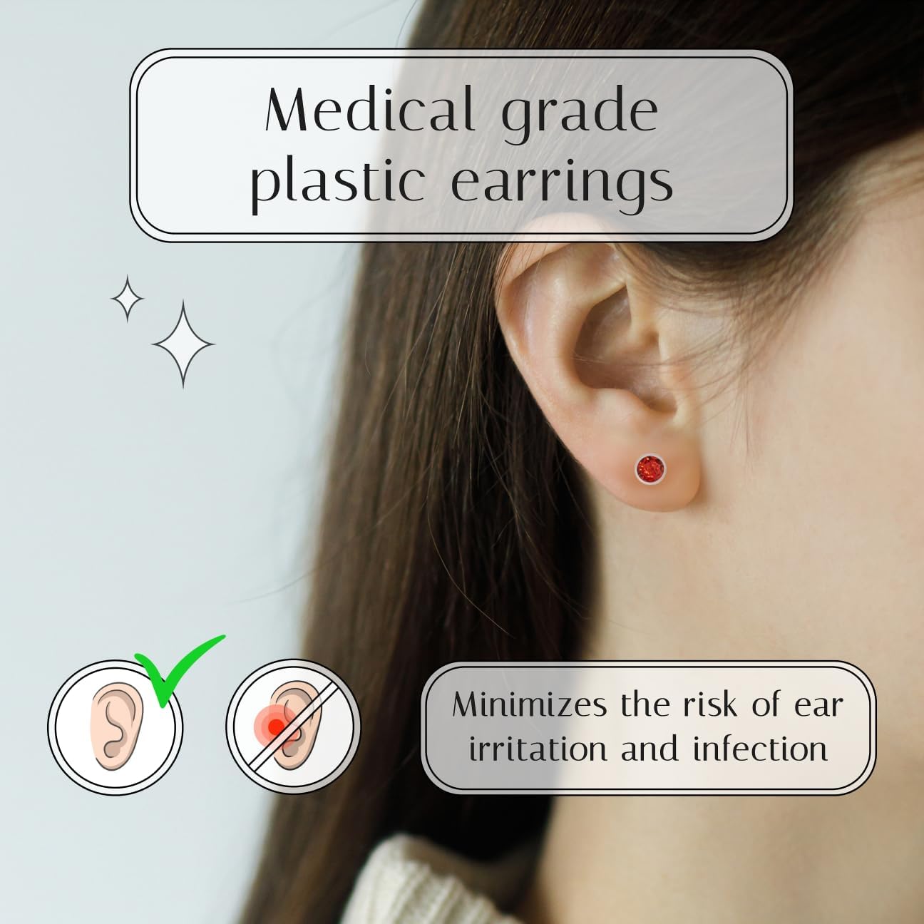 Allergic Reaction Earrings For Sensitive Ears Infection Ears
