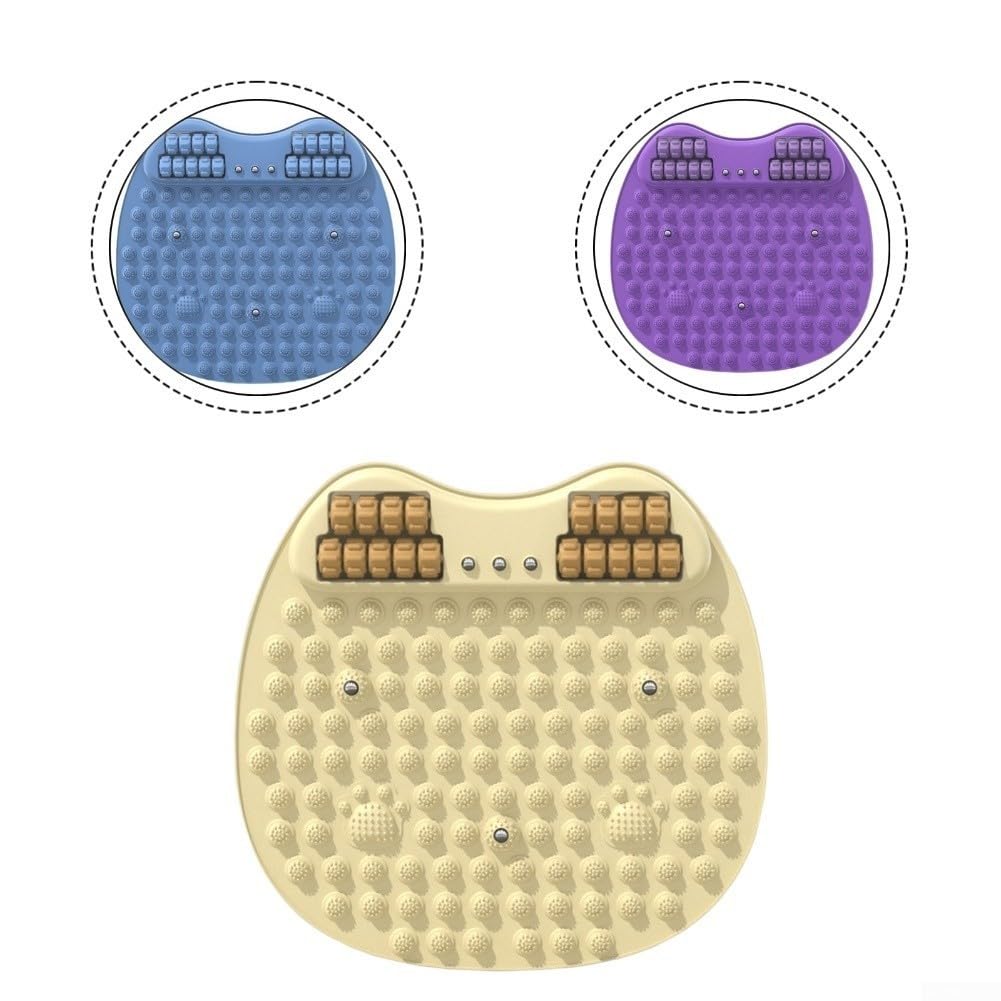 TPE Fußmatte mit Akupressur und zentralem Rollenband für konsistente Stimulation und unterstützende Gewohnheit (blau)
