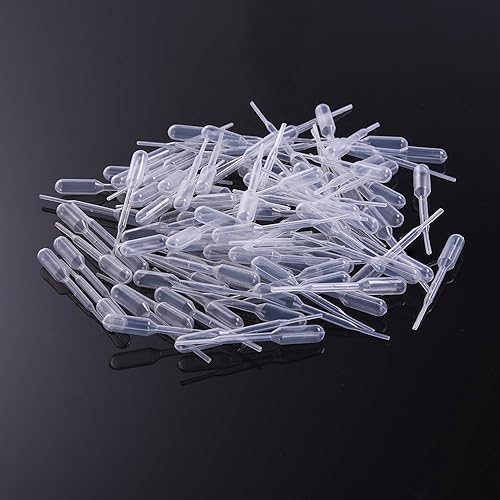 Miniatura 4 de Mudder 200 Piezas pipetas de transferencia graduadas descartables de 0.2 ml de capacidad goteros polietileno